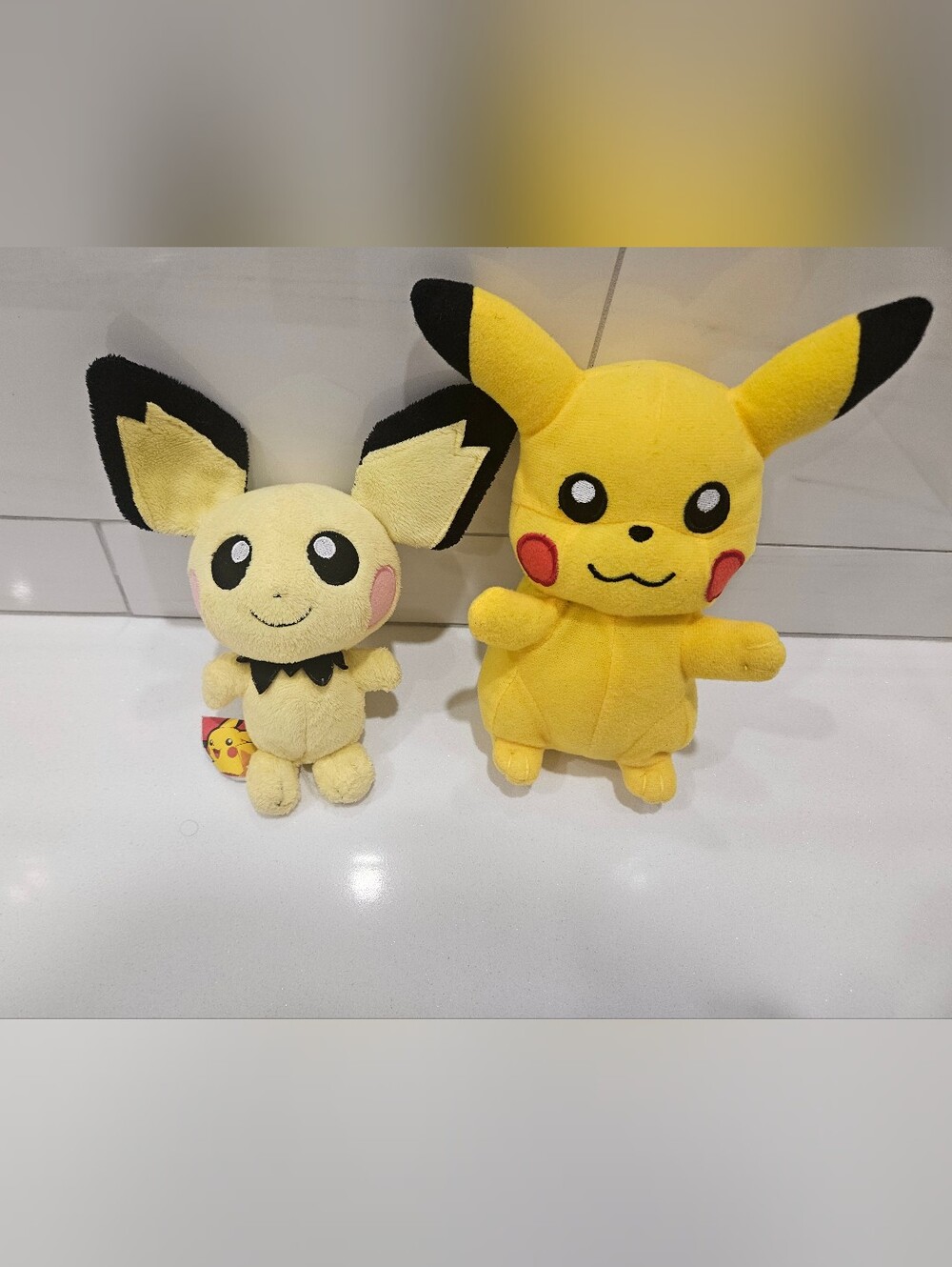 Pokémon Pikachu and Pichu Plush Set
